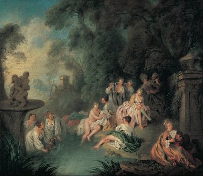 Baden door Jean Baptiste Pater